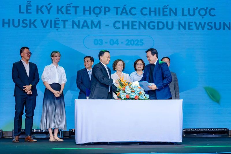 新朝陽與Husk Vietnam達成戰(zhàn)略合作，加速東南亞綠色農(nóng)業(yè)布局