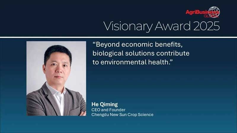 榮譽時刻 | 新朝陽董事長何其明榮獲ABG 2025遠見卓識獎！